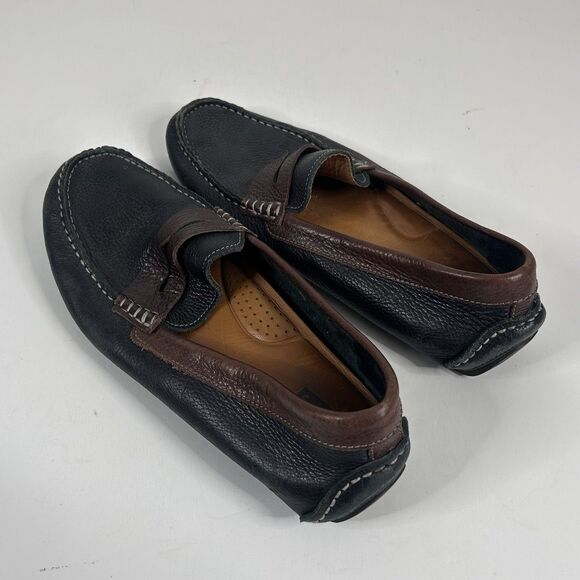 Johnston & Murphy Flex Driving Shoes Brown Sheepskin Leather Size 9.5 M 25-1611 main image 7